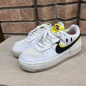 Nike Air Force 1 Low Shadow Go The Extra Smile White Women Size 6.5 DO5872-100